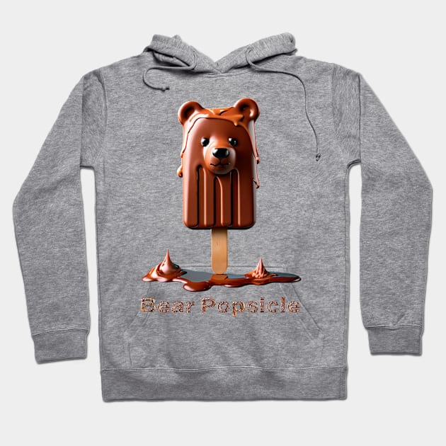 Bear Popsicle Hoodie by CreativeTees23